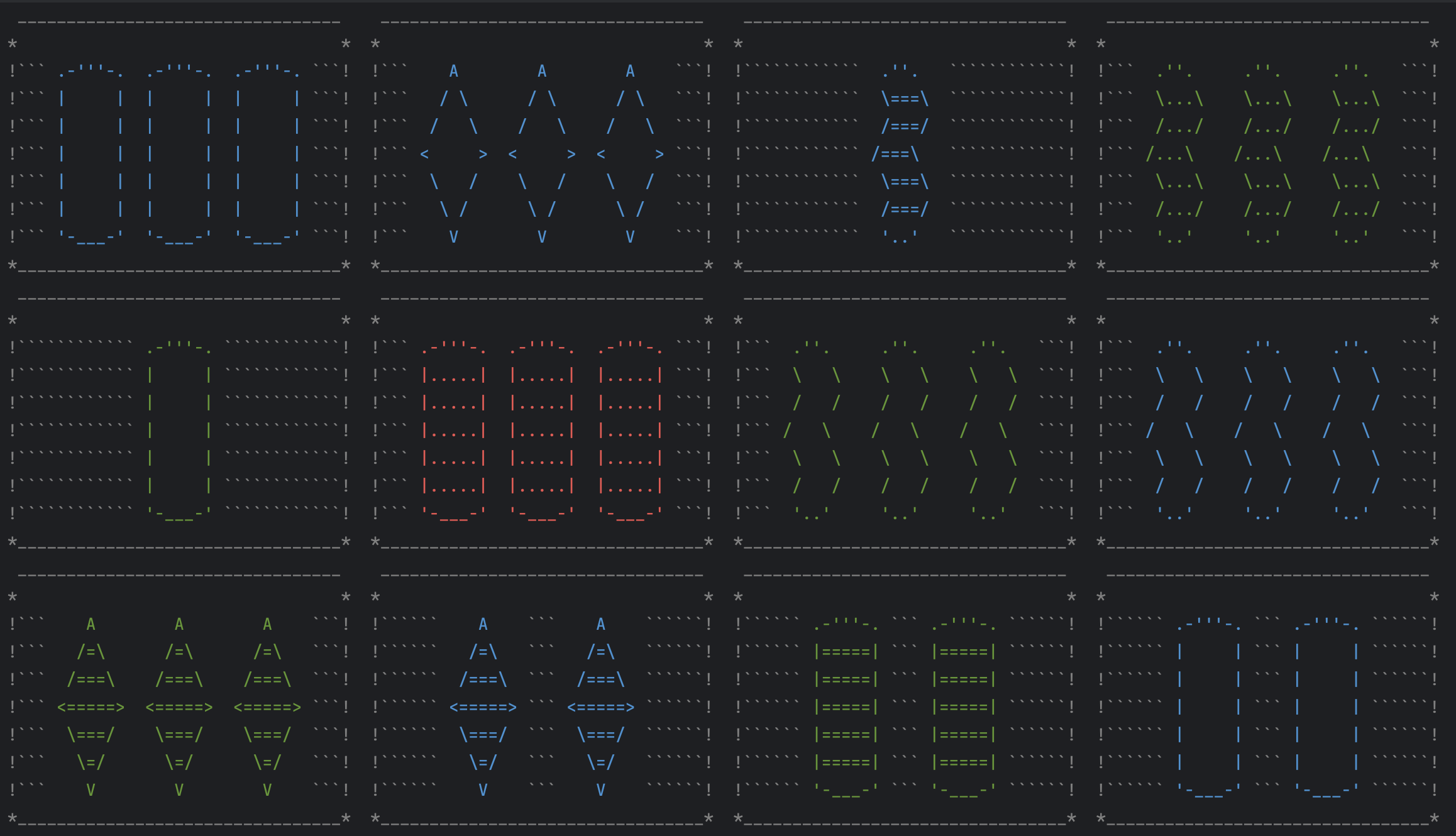 The finished game output
